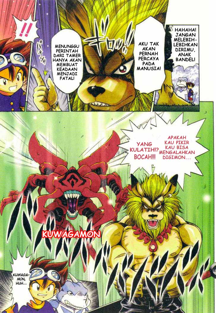 Digimon V-tamer Bab 2 halaman 9