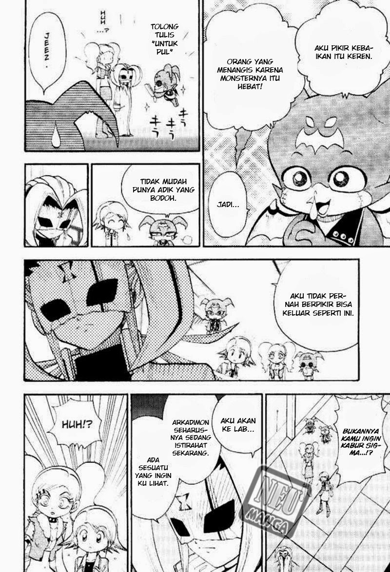 Digimon V-tamer chapter 42 halaman 17