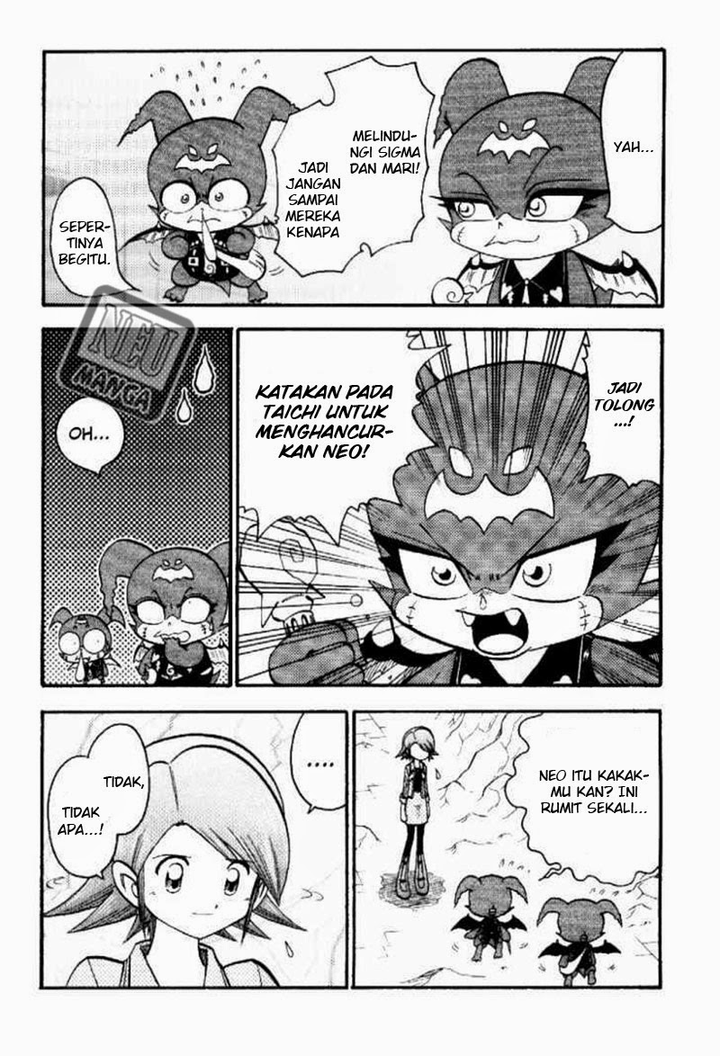 Digimon V-tamer chapter 43 halaman 22