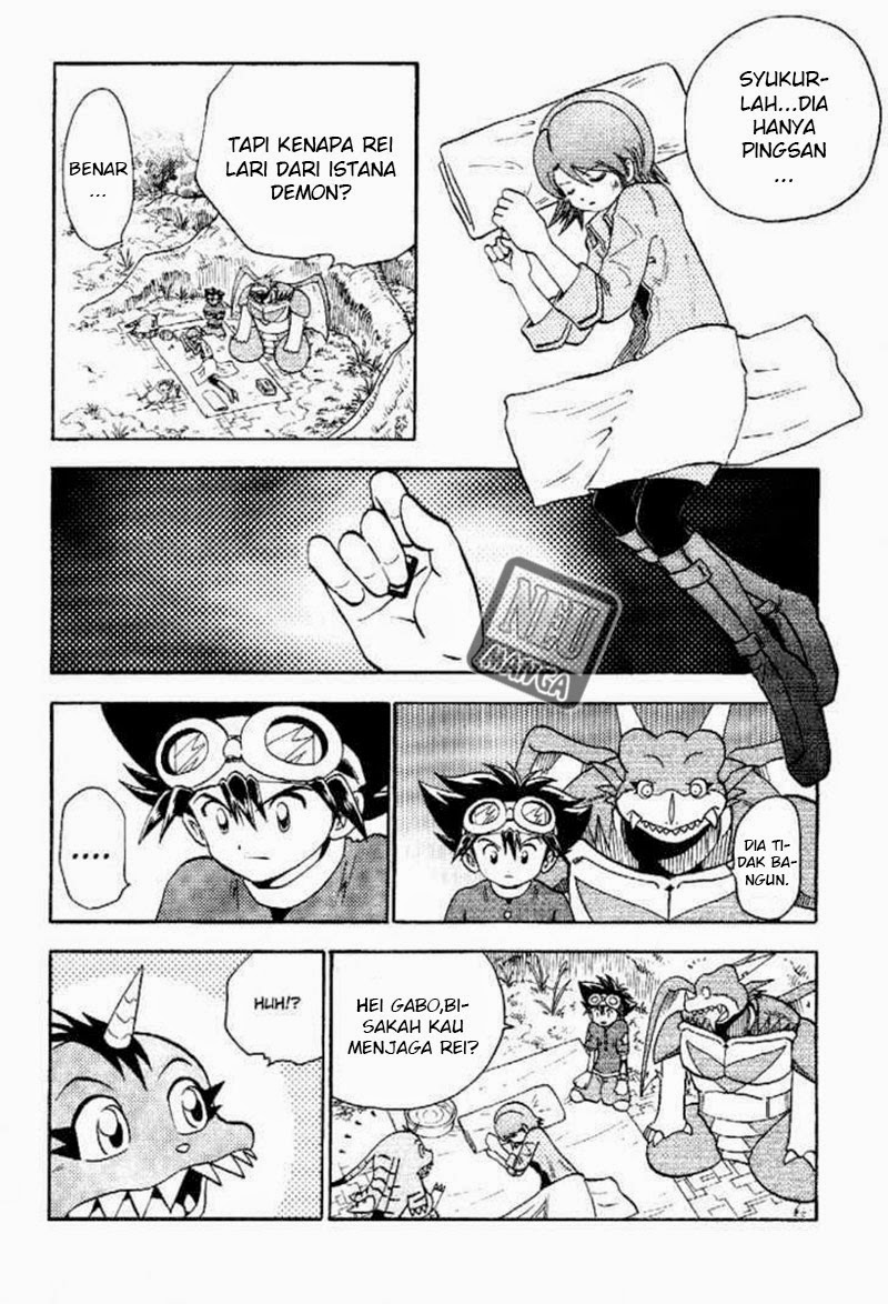 Digimon V-tamer chapter 45 halaman 19