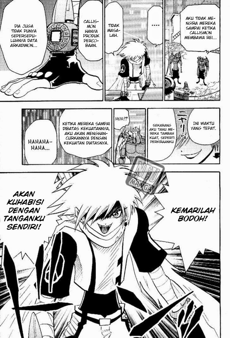 Digimon V-tamer chapter 45 halaman 22