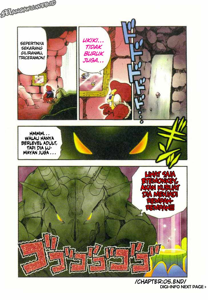 Digimon V-tamer Bab 5 halaman 14