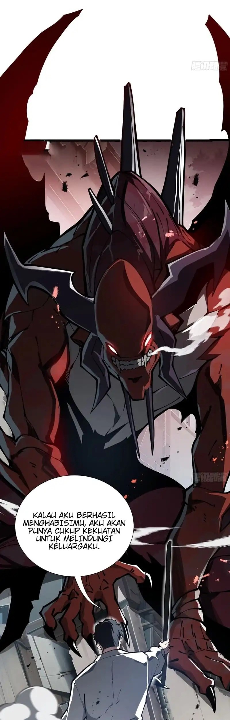 Disaster Comes: I Evolve Into the Crimson King chapter 2 halaman 44