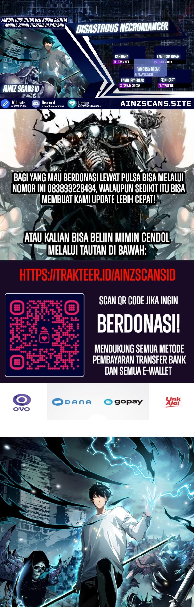 Disastrous Necromancer Bab 12 halaman 1