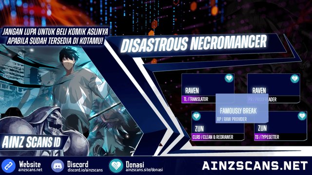 Disastrous Necromancer Bab 127 halaman 1