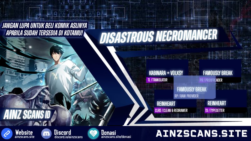 Disastrous Necromancer Bab 13 halaman 1
