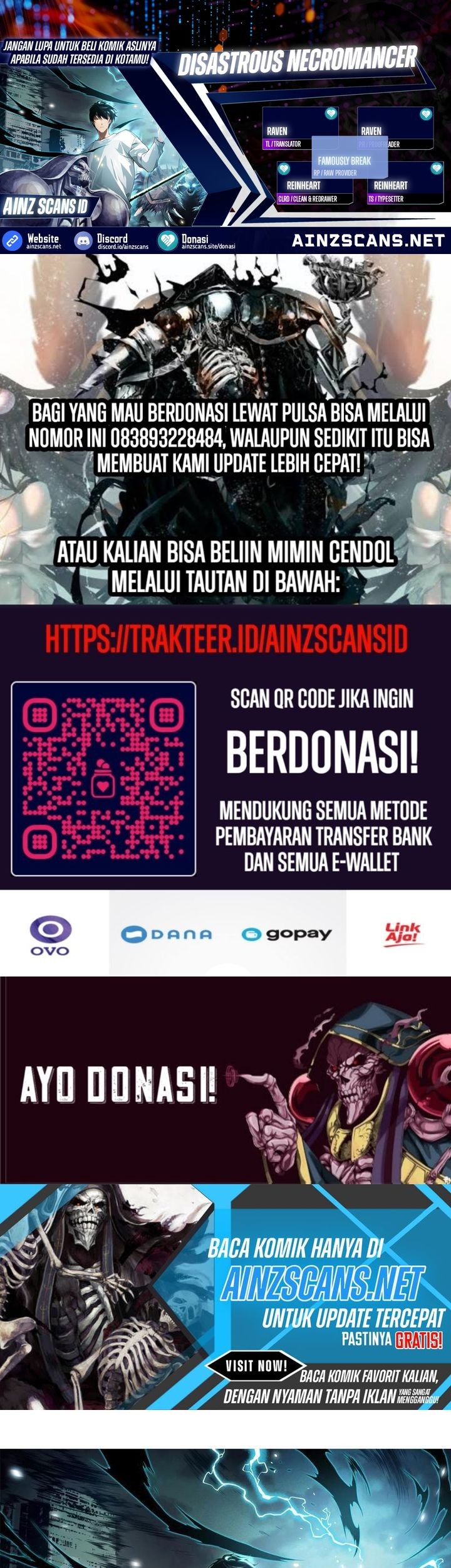 Disastrous Necromancer Bab 147 halaman 1