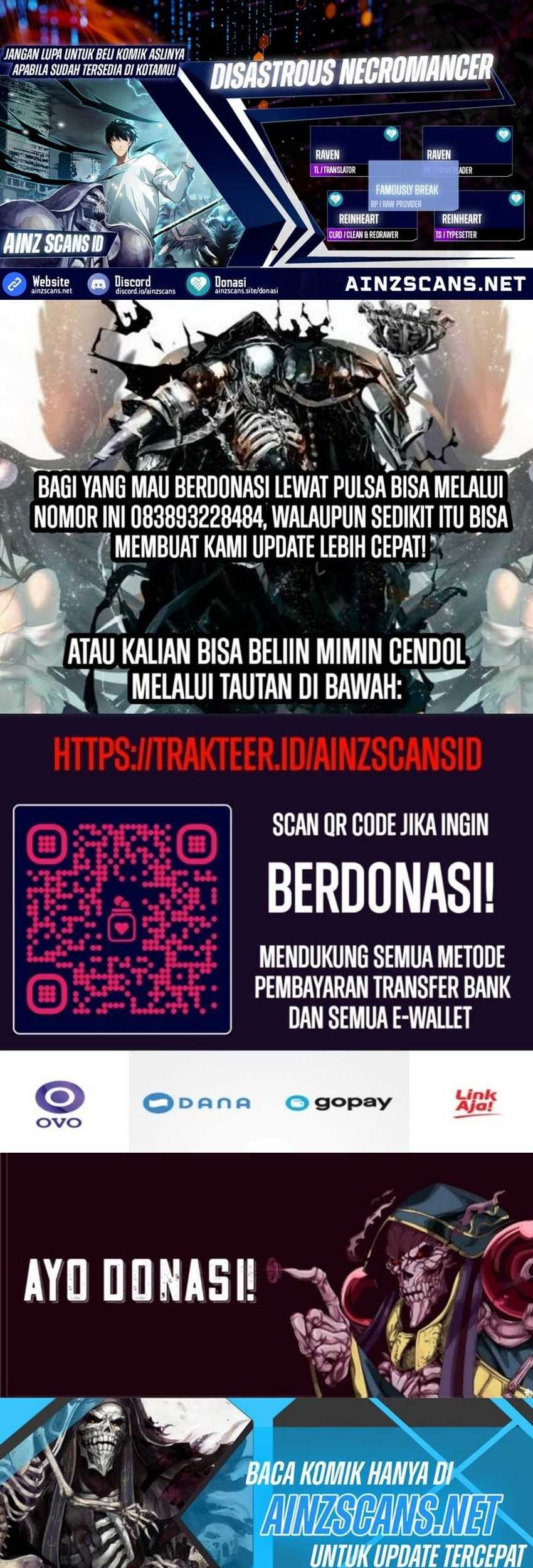 Disastrous Necromancer Bab 159 halaman 1