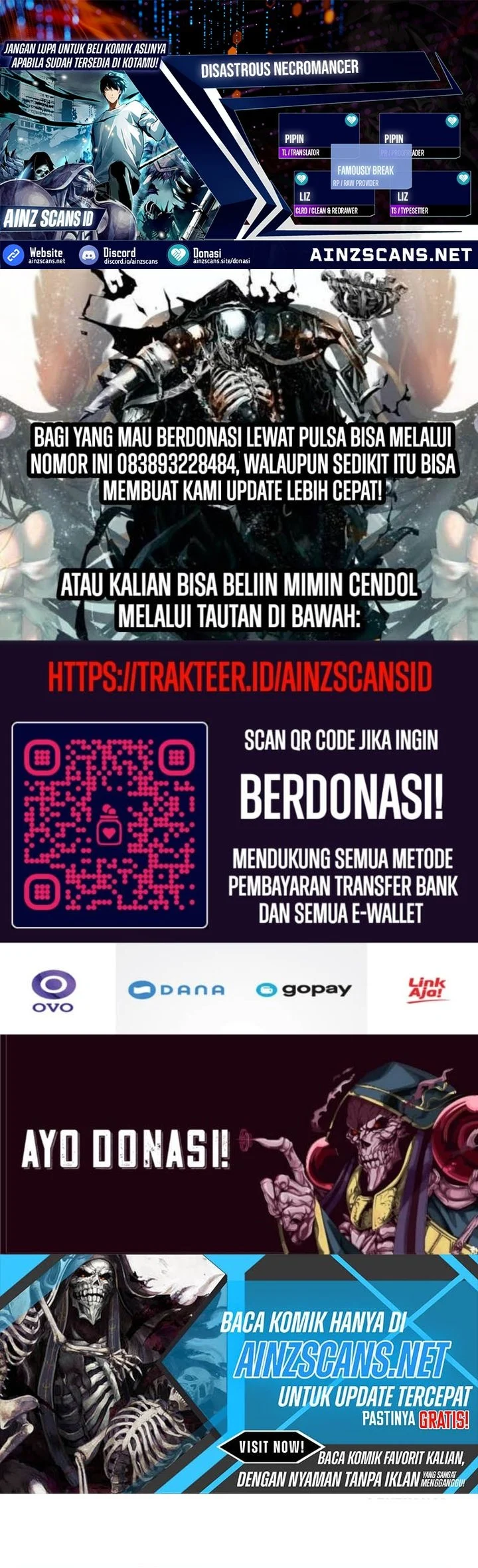 Disastrous Necromancer Bab 167 halaman 1