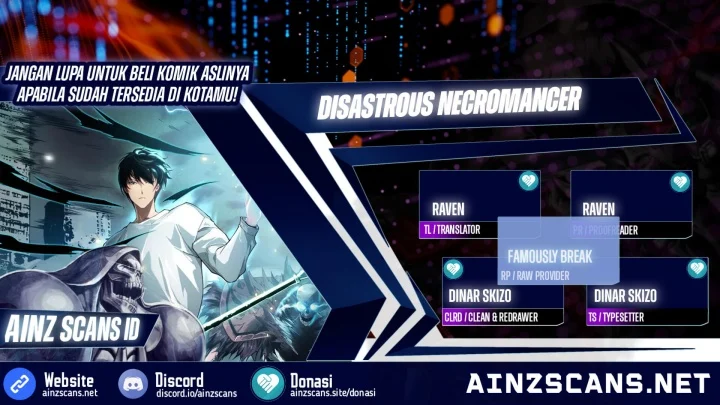 Disastrous Necromancer Bab 170 halaman 1