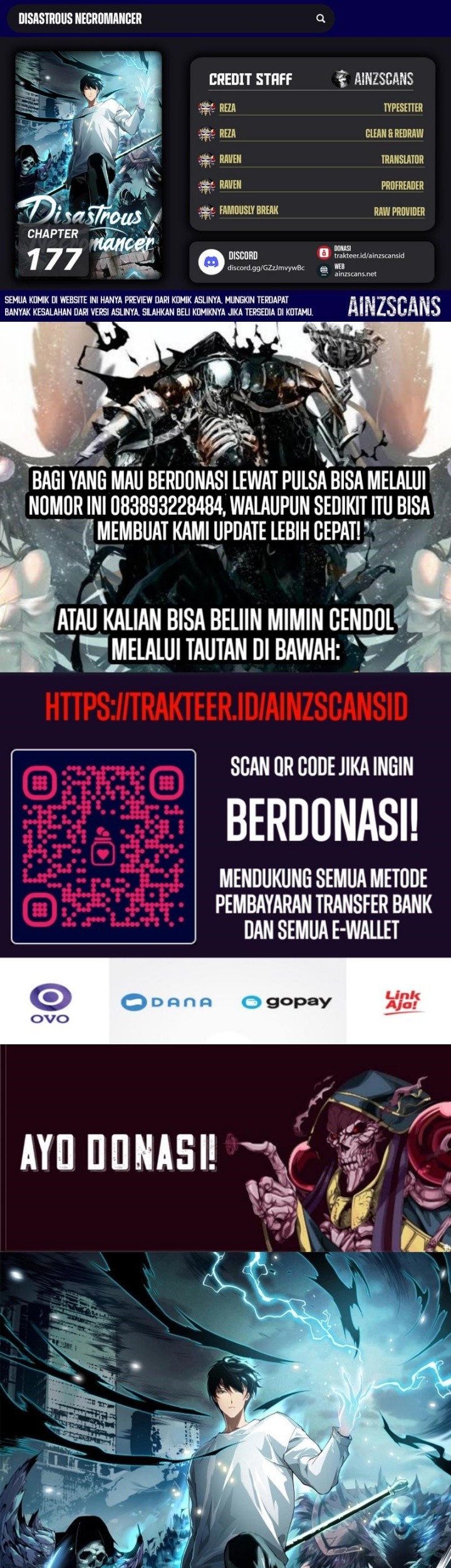 Disastrous Necromancer Bab 177 halaman 1