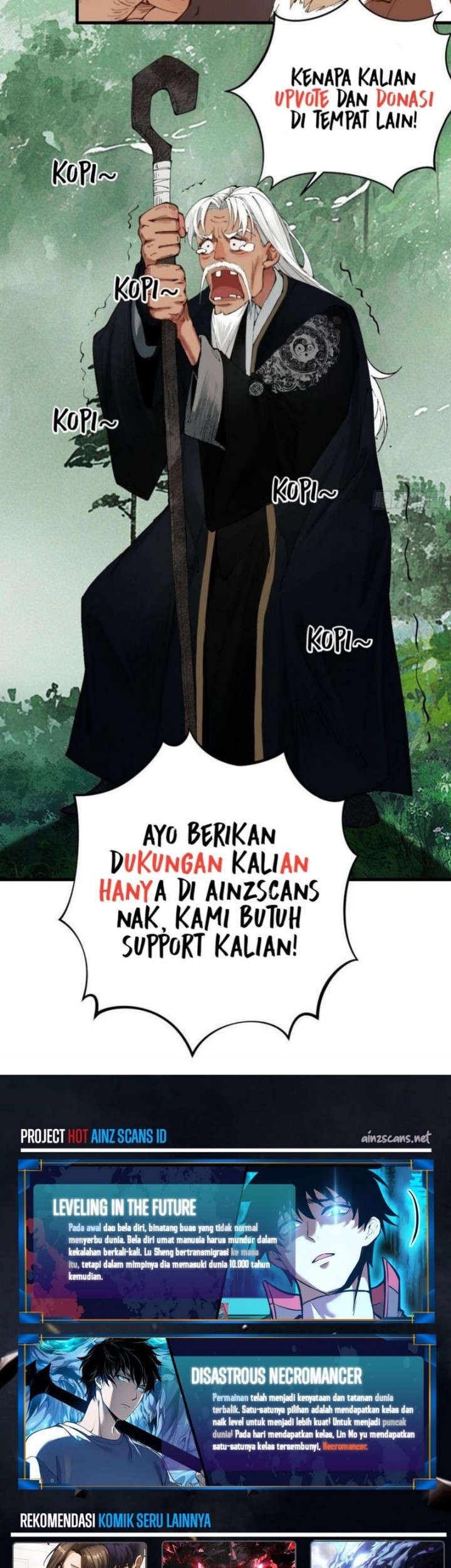 Disastrous Necromancer Bab 177 halaman 34