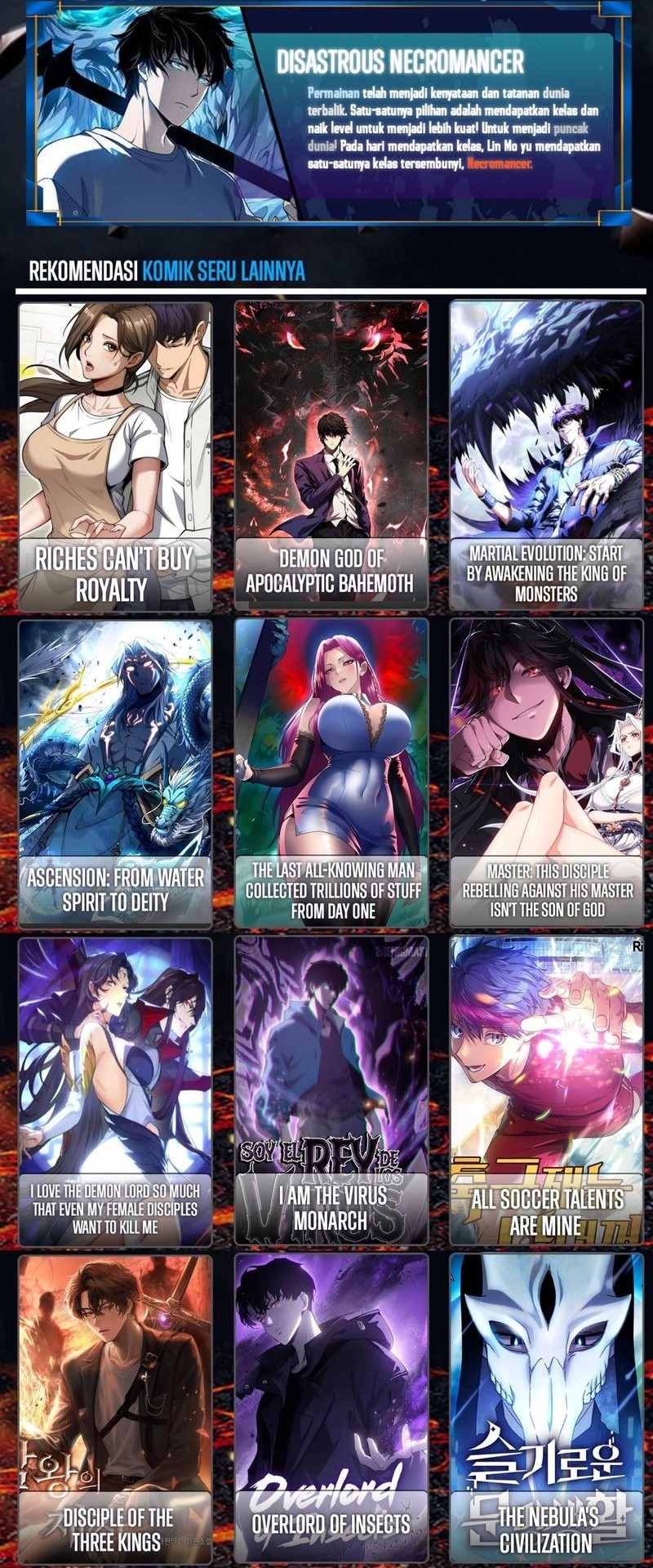 Disastrous Necromancer chapter 202 halaman 41