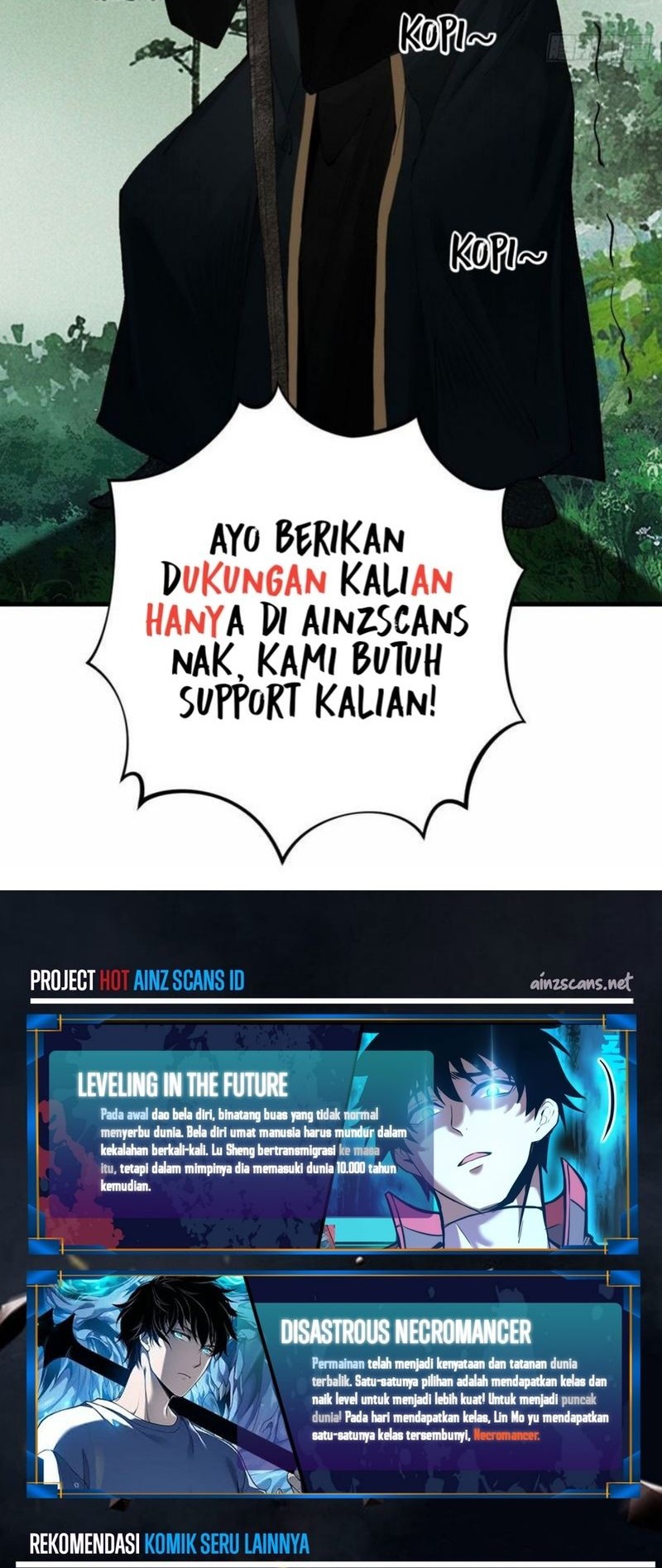 Disastrous Necromancer Bab 203 halaman 44