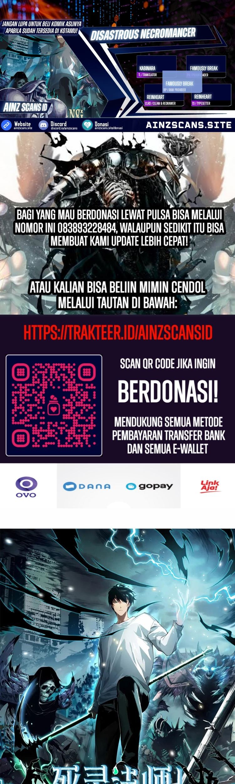 Disastrous Necromancer Bab 21 halaman 1