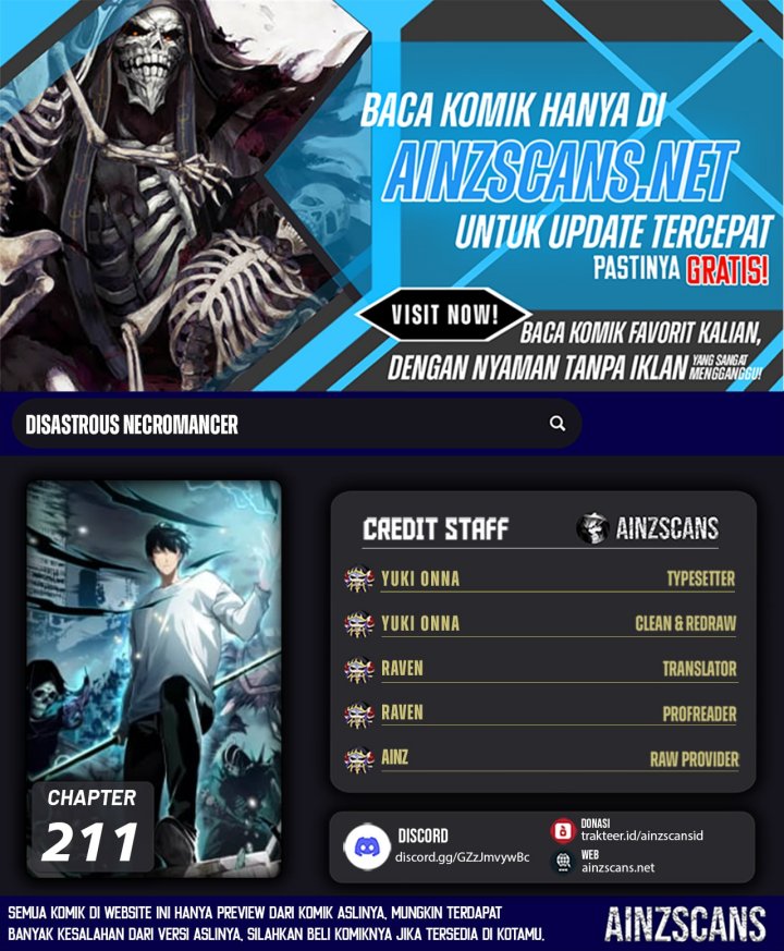 Disastrous Necromancer Bab 211 halaman 1