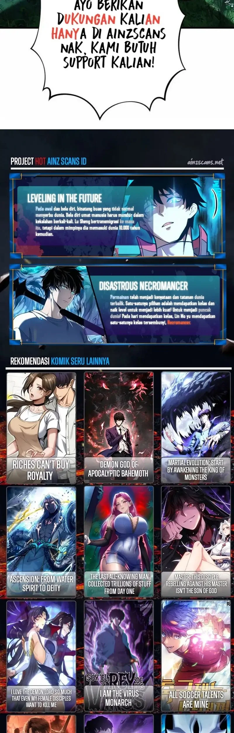 Disastrous Necromancer Bab 230 halaman 47
