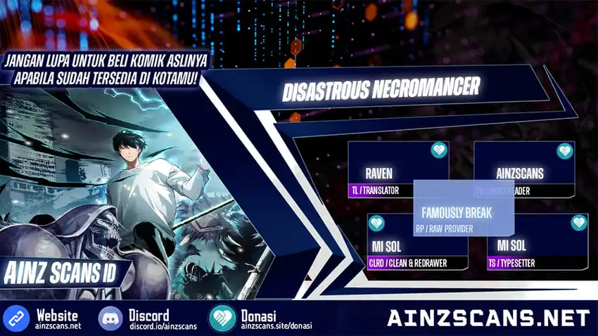 Disastrous Necromancer Bab 244 halaman 1