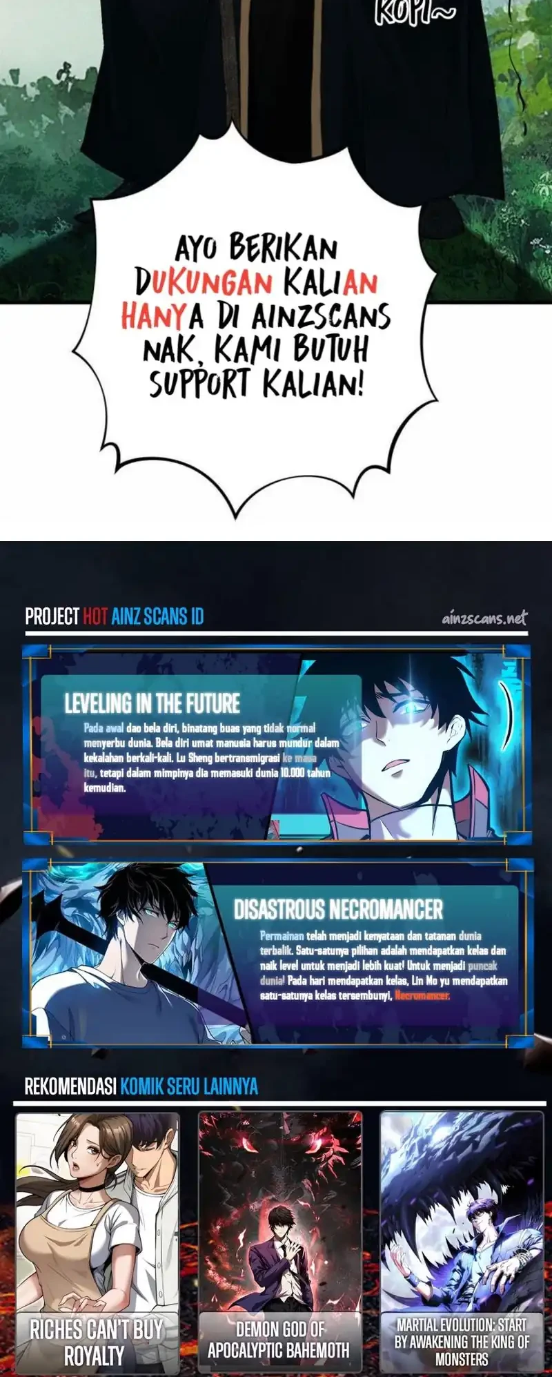 Disastrous Necromancer chapter 246 halaman 42