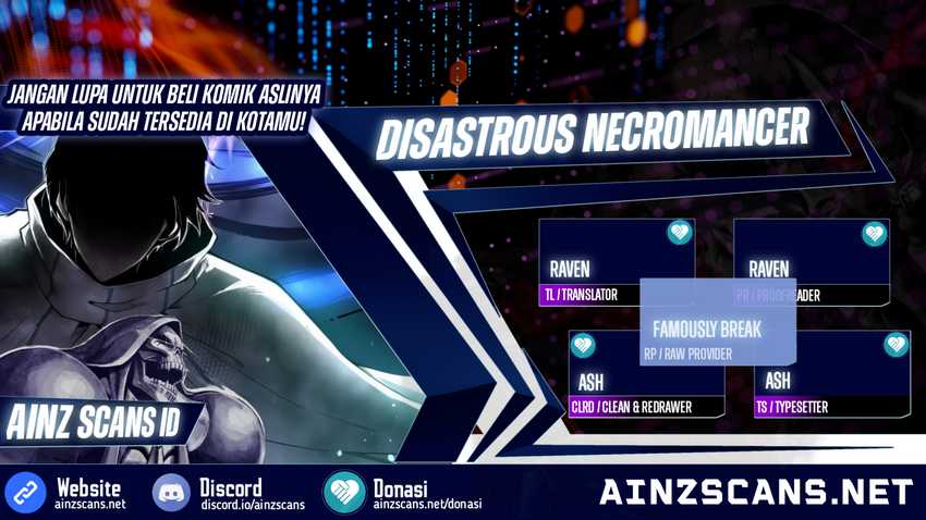 Disastrous Necromancer Bab 89 halaman 1