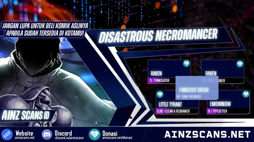 Disastrous Necromancer Bab 93 halaman 1