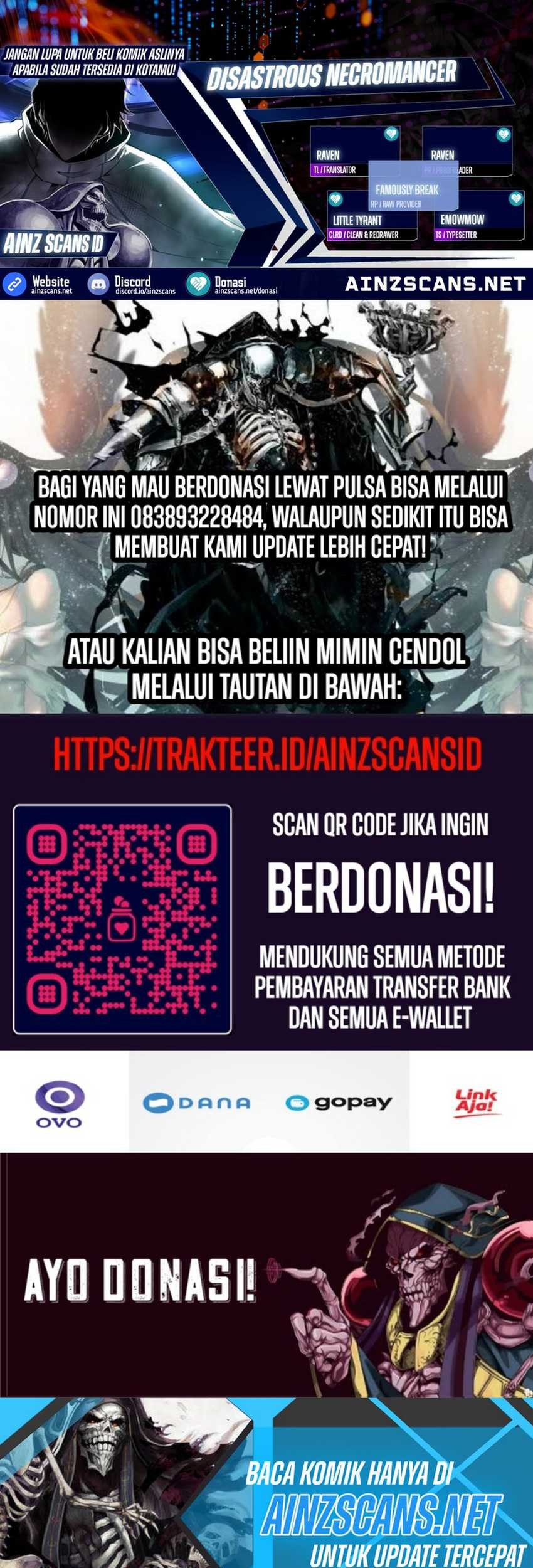 Disastrous Necromancer Bab 99 halaman 1