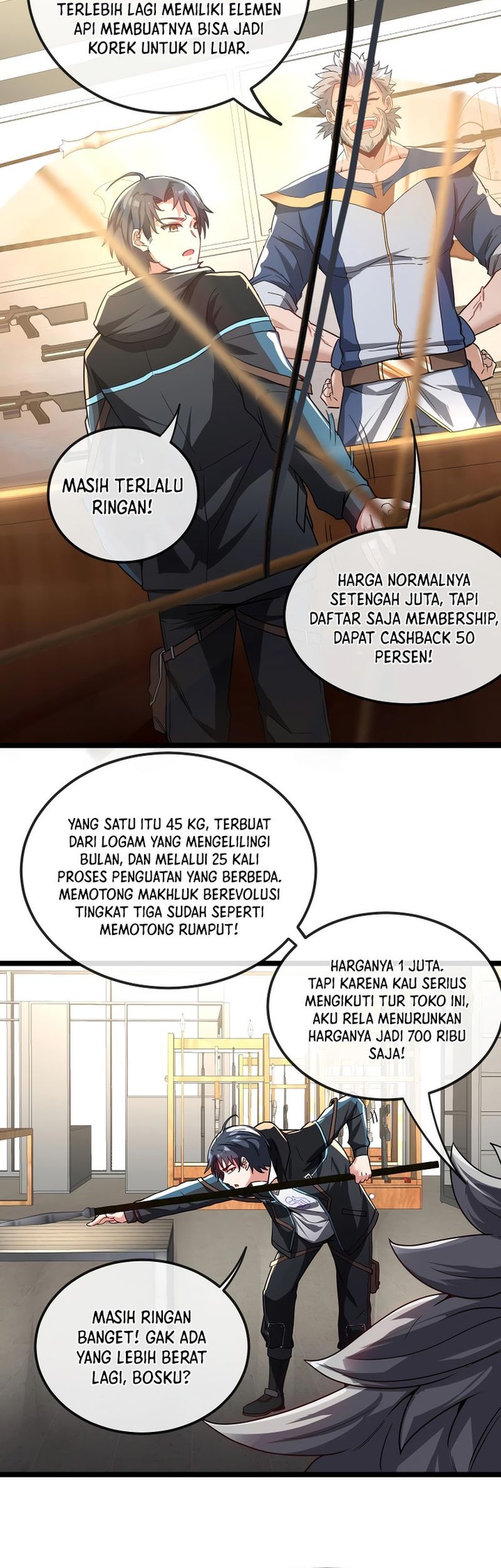 Divine Leveling System Bab 13 halaman 23