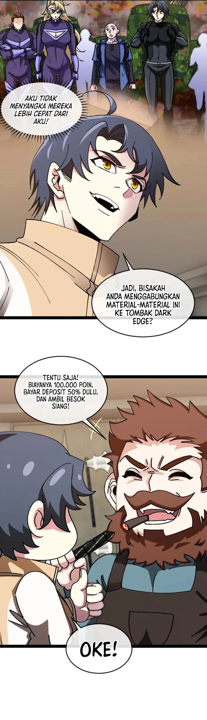 Divine Leveling System Bab 182 halaman 17