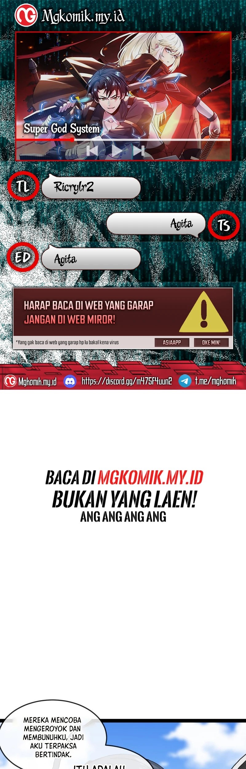 Divine Leveling System Bab 185 halaman 1