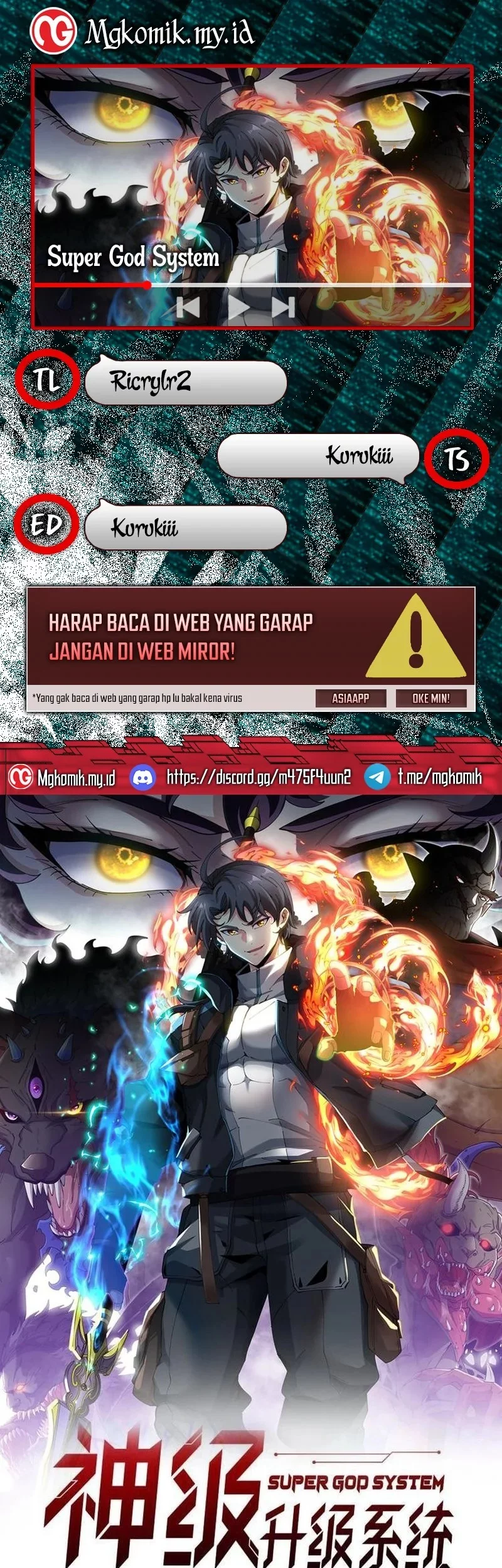 Divine Leveling System Bab 188 halaman 1