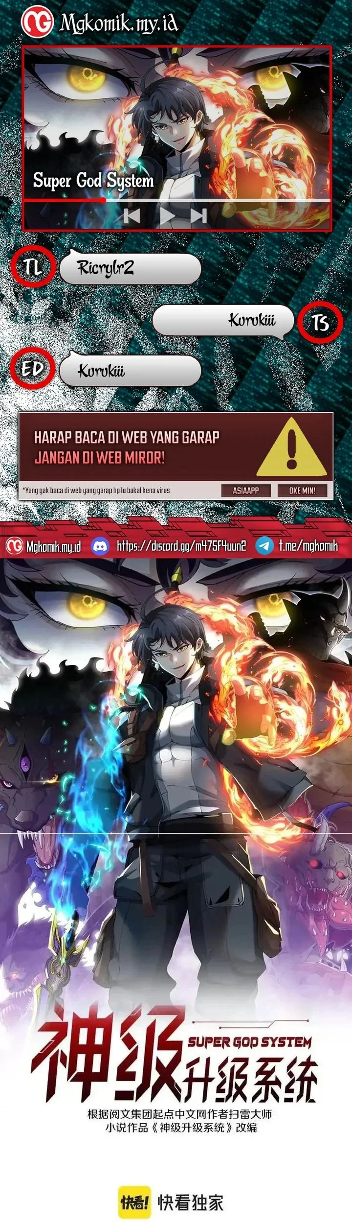 Divine Leveling System Bab 189 halaman 1