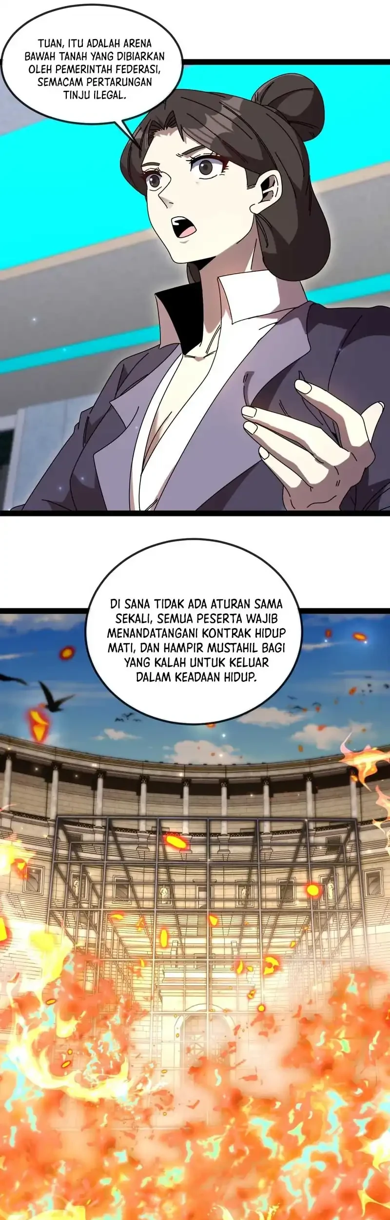 Divine Leveling System Bab 197 halaman 40