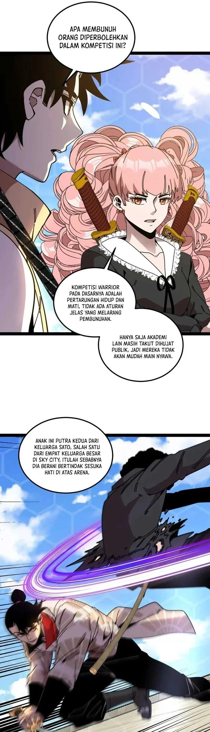 Divine Leveling System Bab 200 halaman 15