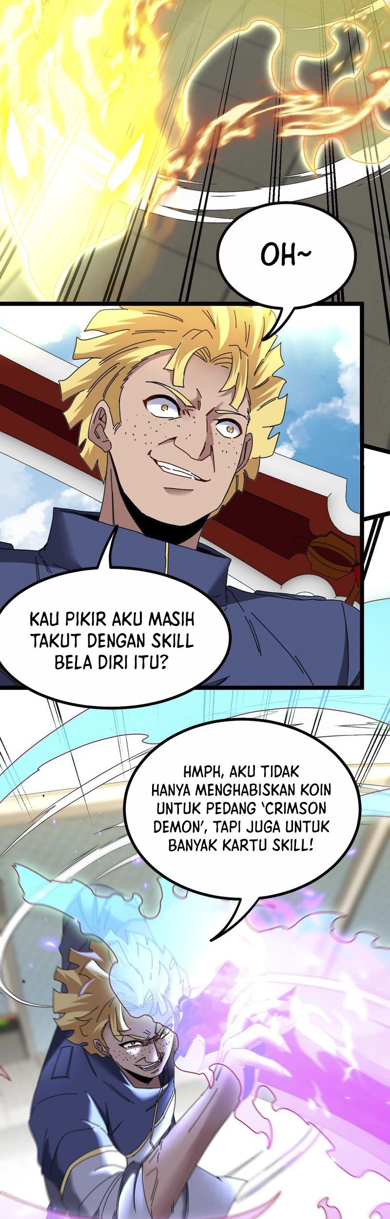 Divine Leveling System Bab 35 halaman 7