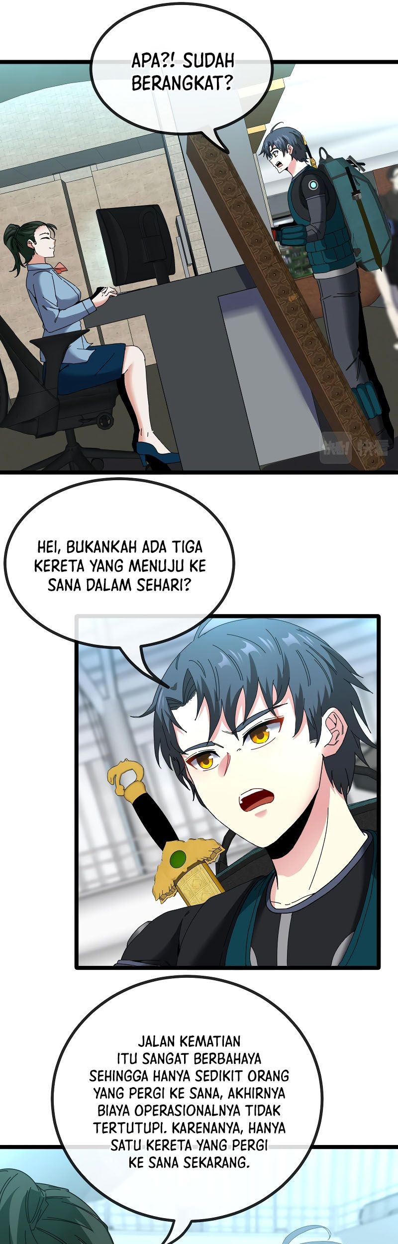 Divine Leveling System Bab 50 halaman 18