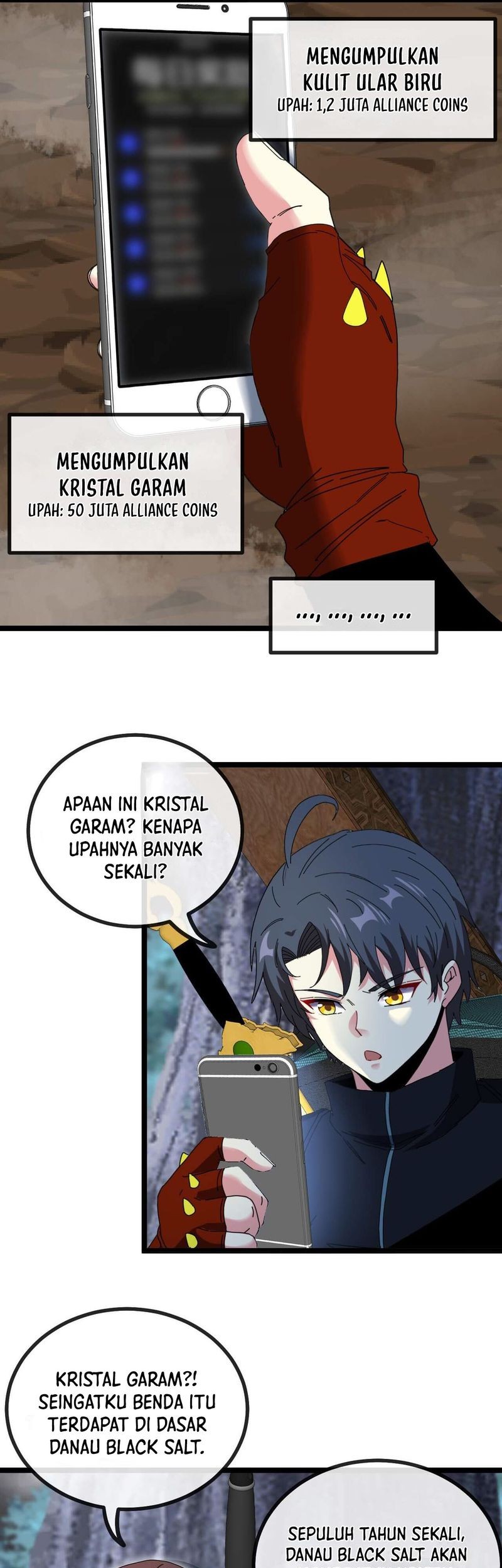 Divine Leveling System Bab 54 halaman 30
