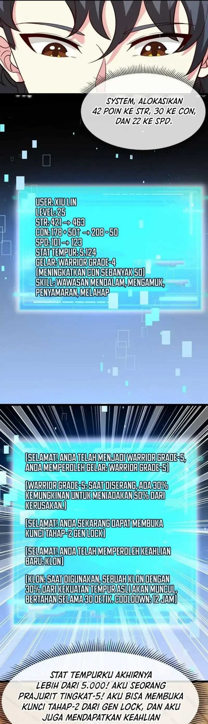 Divine Leveling System Bab 93 halaman 30