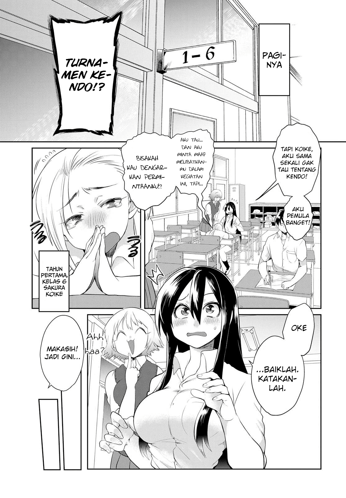 Do Chokkyuu Kareshi x Kanojo Bab 6 halaman 5