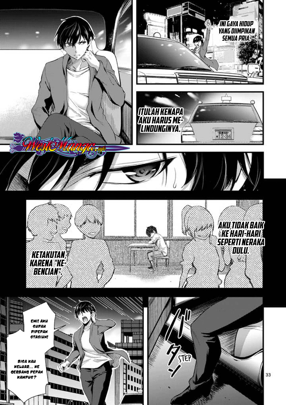 Dokuzakura Bab 1 halaman 35