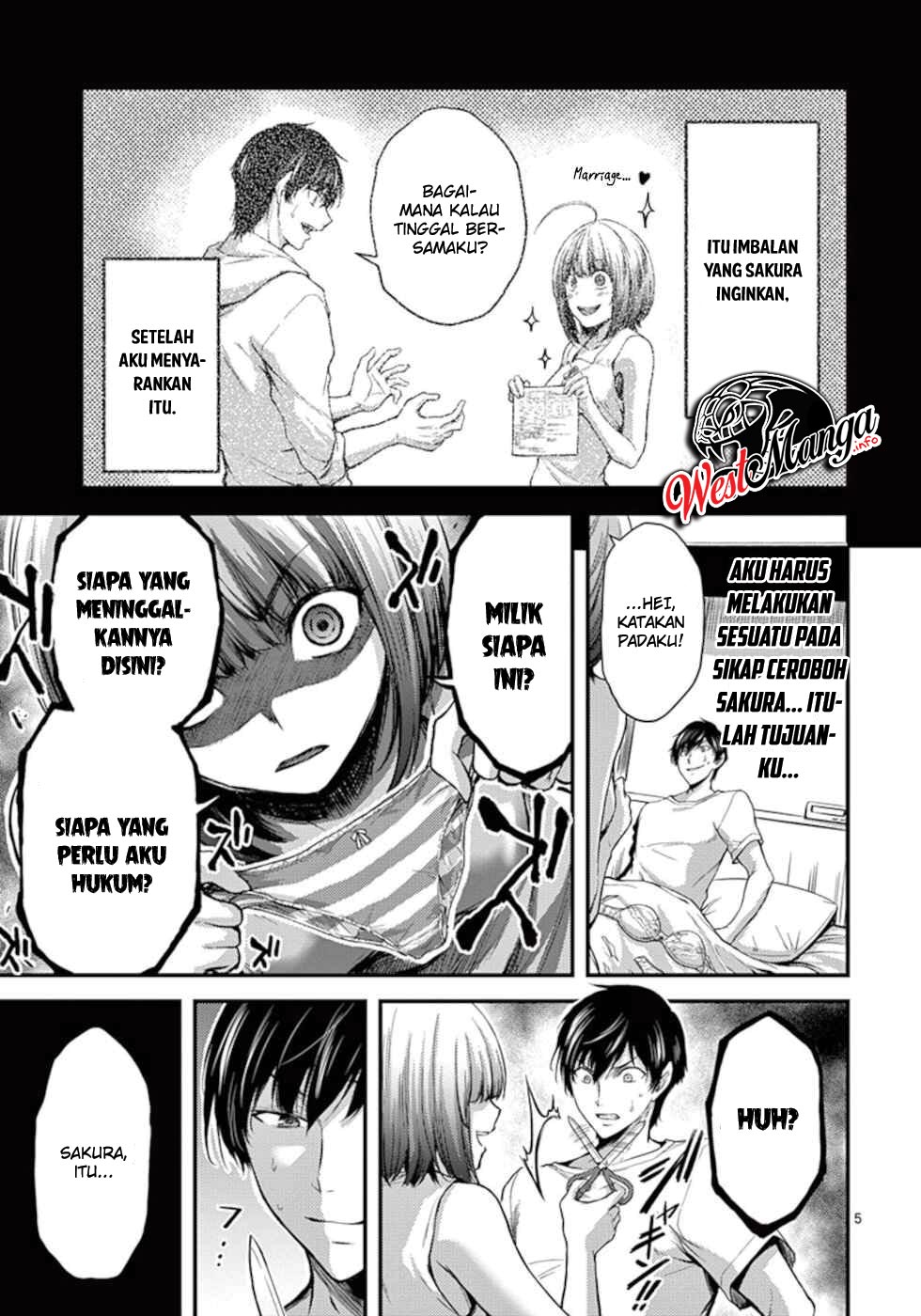 Dokuzakura Bab 12 halaman 7