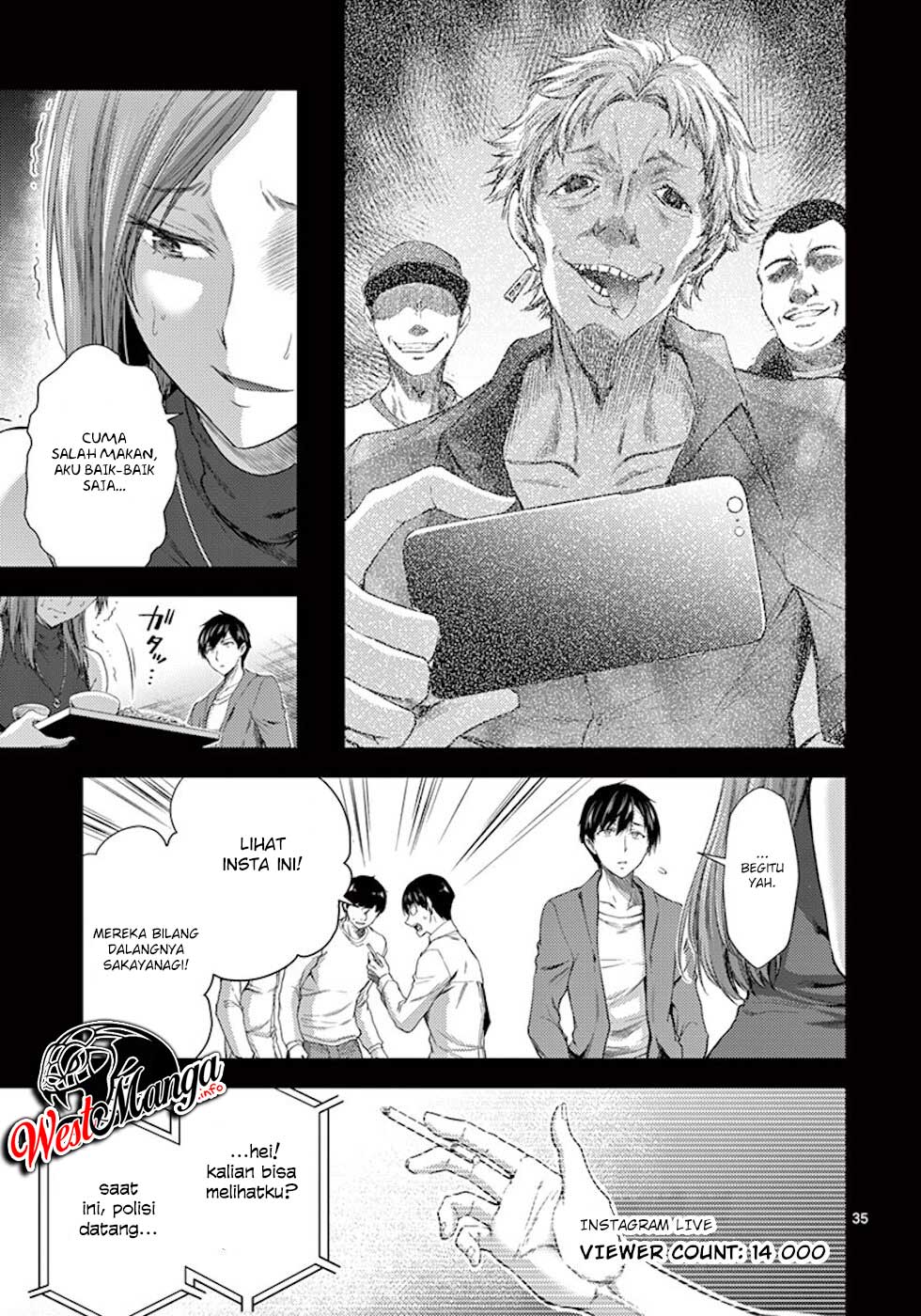 Dokuzakura Bab 7 halaman 38