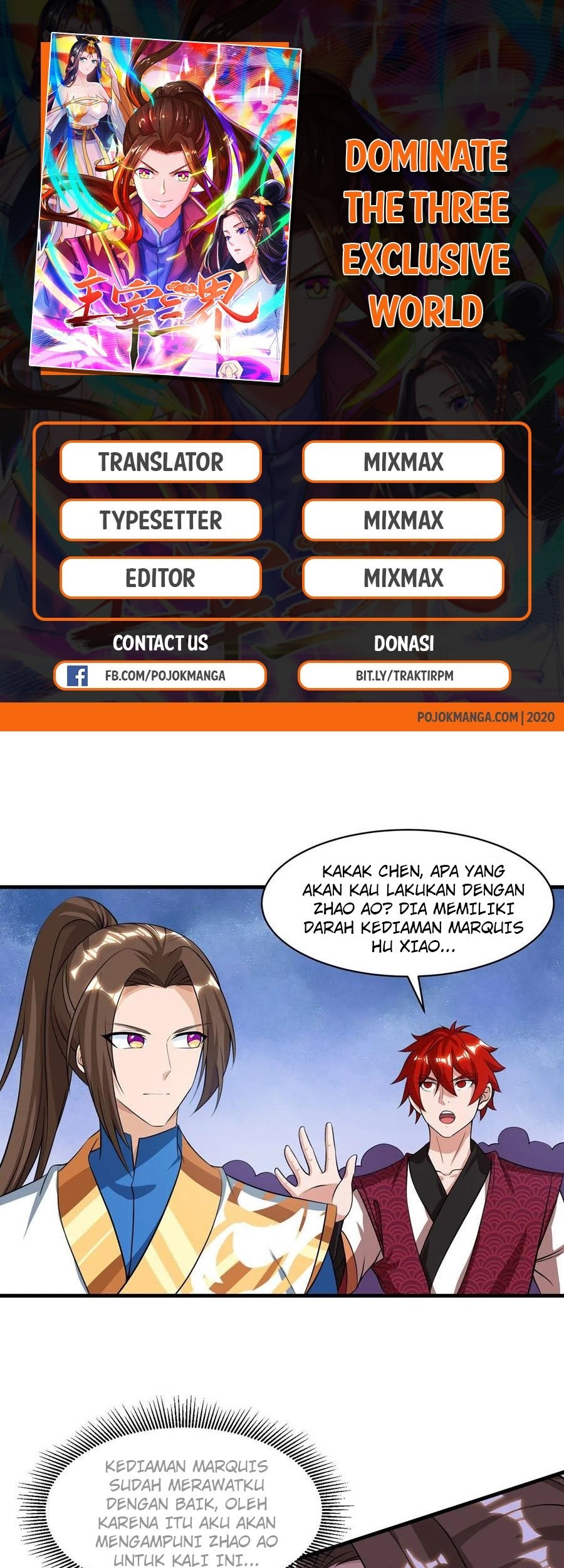 Dominate the Three Realms chapter 84 halaman 1