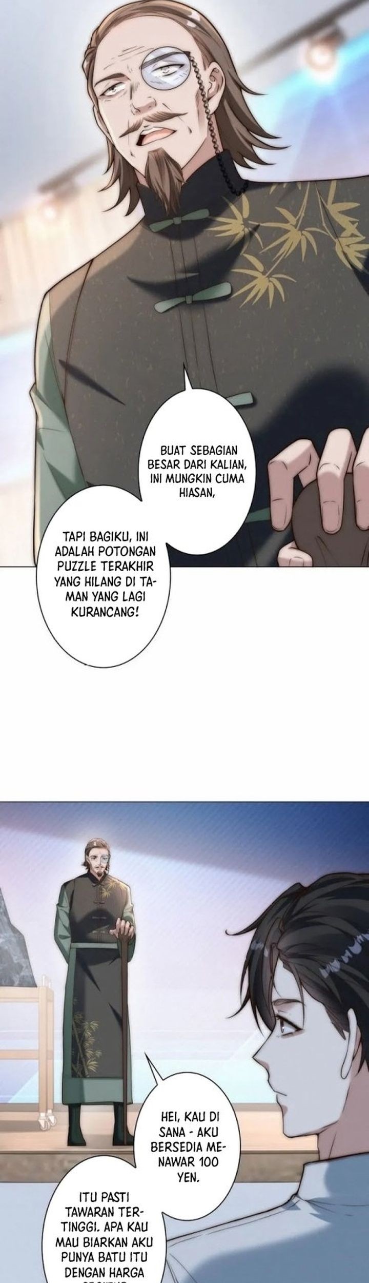 Dominating with the Price Collapse System chapter 35 halaman 15