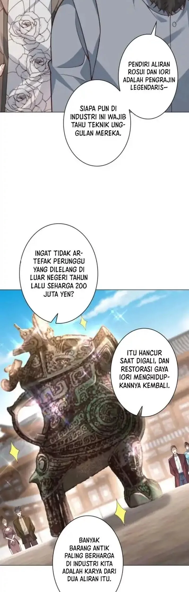 Dominating with the Price Collapse System chapter 42 halaman 18