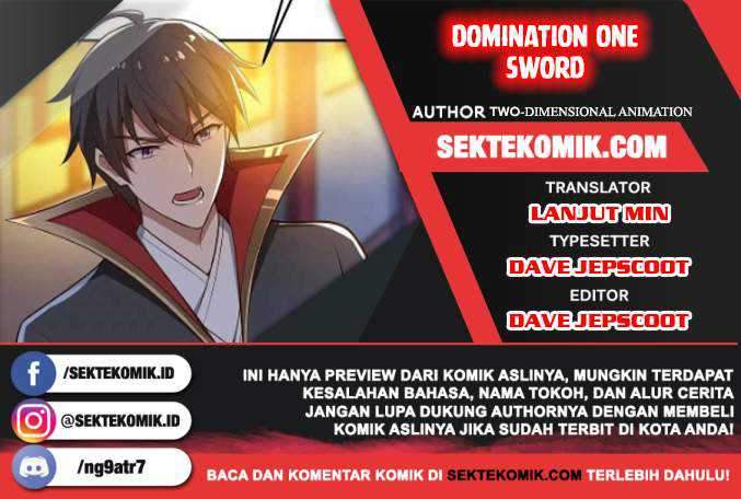 Domination One Sword chapter 159 halaman 1