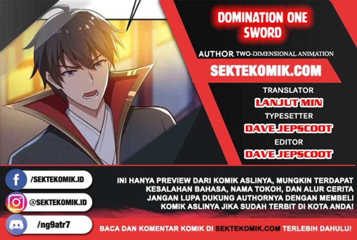 Domination One Sword chapter 182 halaman 1