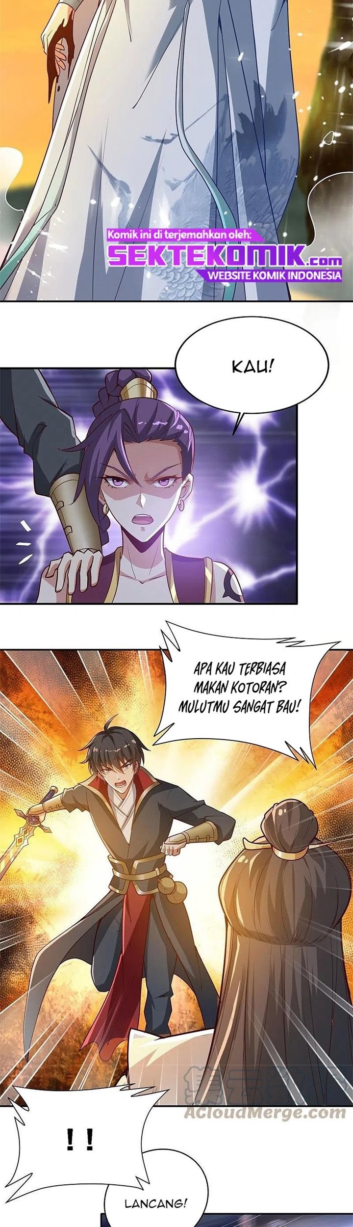 Domination One Sword chapter 185 halaman 8