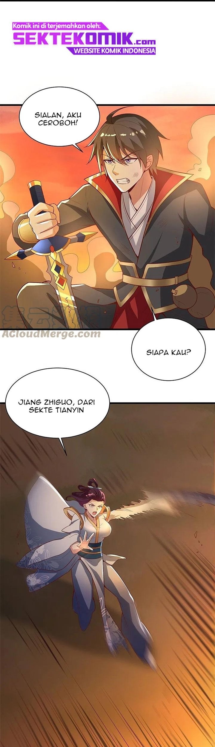 Domination One Sword chapter 185 halaman 12
