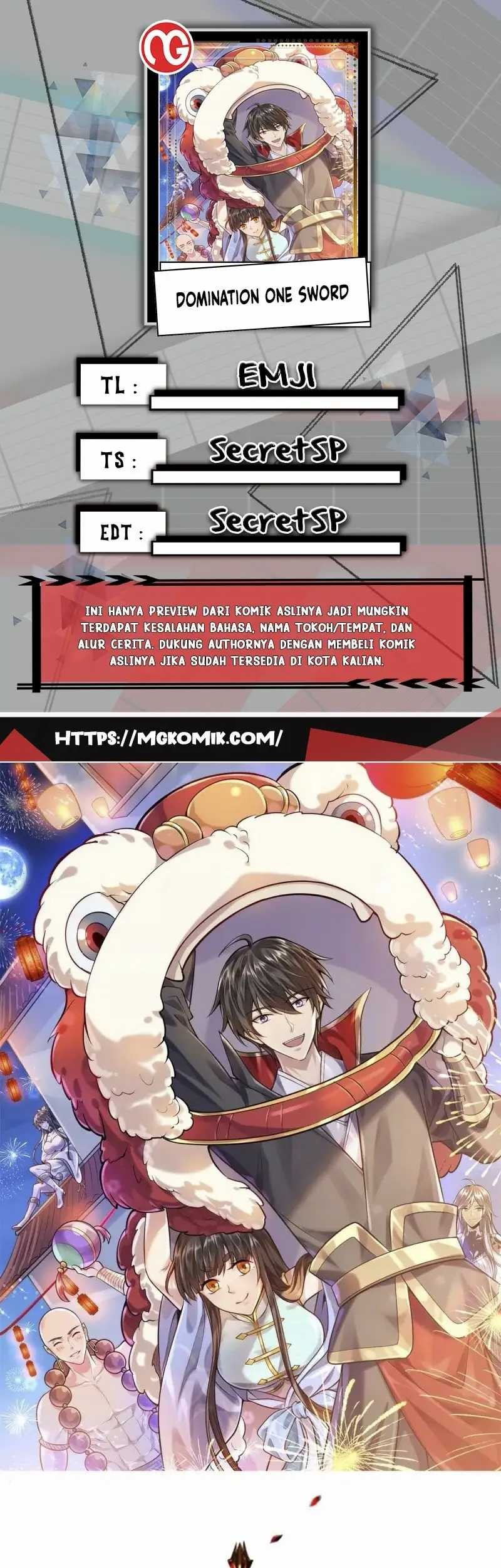 Domination One Sword chapter 221 halaman 1