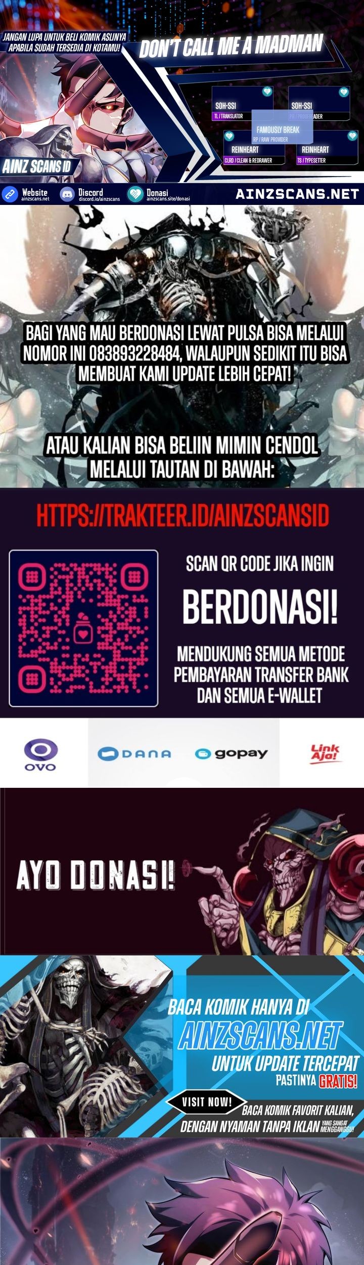 Don’t Call me a Madman Bab 1 halaman 1